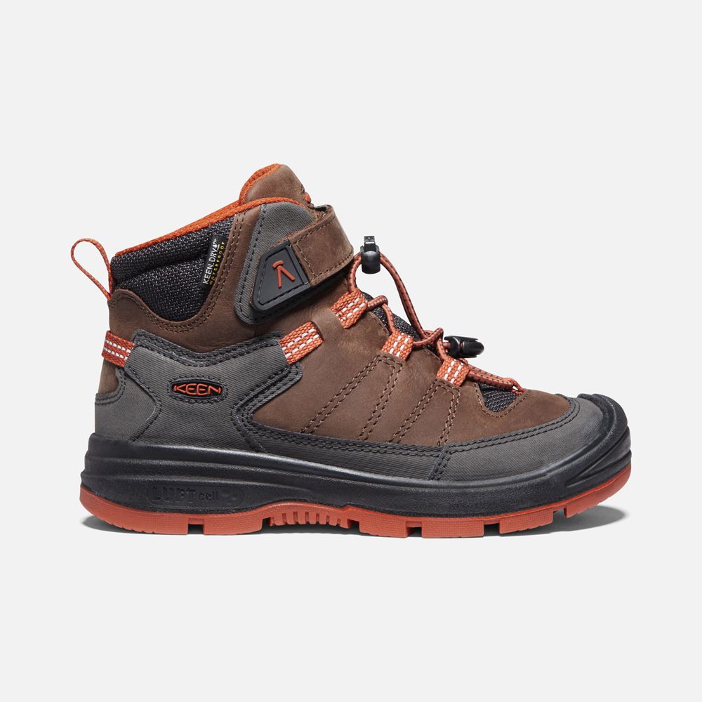 Keen Laarzen Kinderen Bruin - Redwood Waterproof - 35149-XJDA